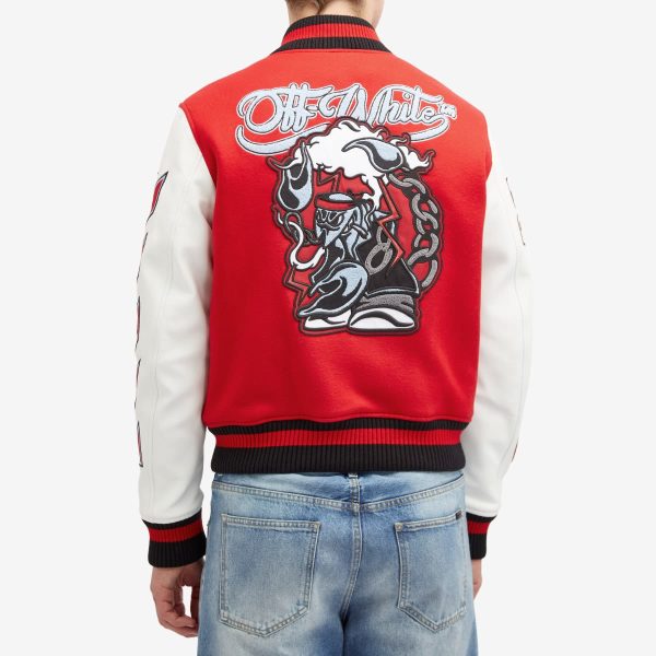 Off-White Scorpio Wool Varsity Jacket