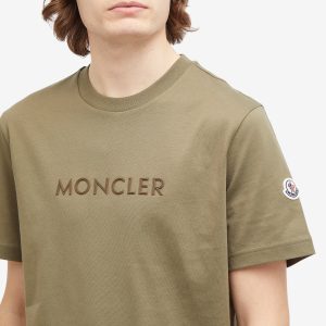 Moncler Text Logo T-Shirt