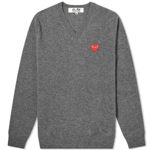 Comme des Garcons Play V-Neck Jumper