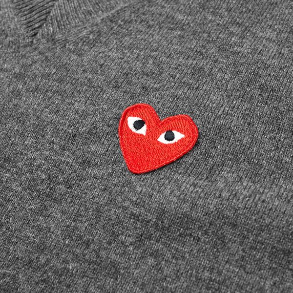 Comme des Garcons Play V-Neck Jumper