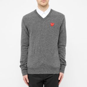 Comme des Garcons Play V-Neck Jumper