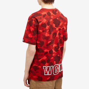 A Bathing Ape Color Camo Shark T-Shirt