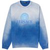 Versace Overdye Medusa Print Crew Sweat