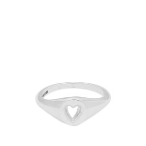 Bleue Burnham A Mini Good Heart Signet Ring