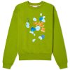 Marni Dripping Flower Crew Sweat