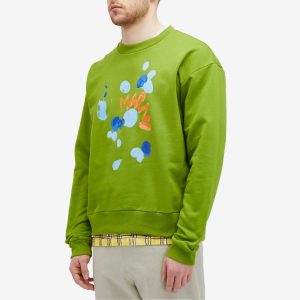 Marni Dripping Flower Crew Sweat