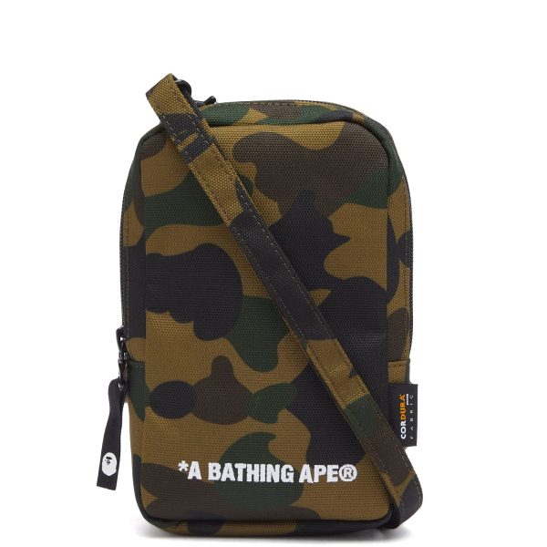 A Bathing Ape 1st Camo Cordura Phone Shoulder Bag