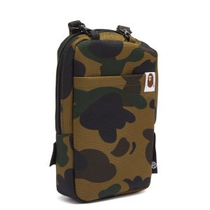 A Bathing Ape 1st Camo Cordura Phone Shoulder Bag