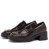 Miista Karina Black Brown Loafers