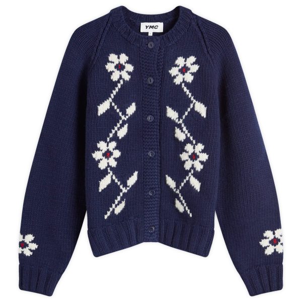 YMC Atomic Flower Cardigan