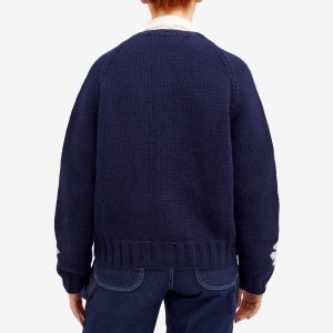 YMC Atomic Flower Cardigan