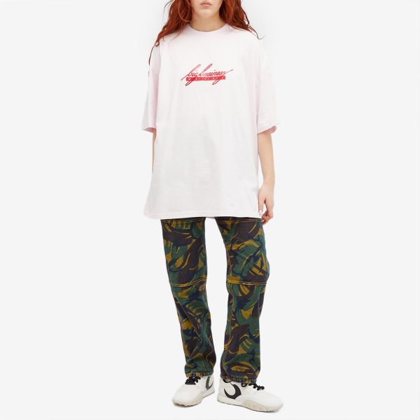 Martine Rose Reversible Camo Print Jeans