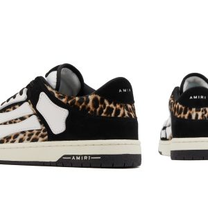 AMIRI Leopard Skel Top Low Sneaker