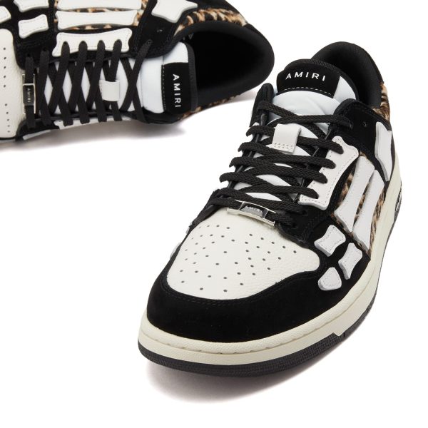 AMIRI Leopard Skel Top Low Sneaker