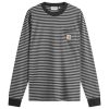 Carhartt WIP Long Sleeve Verner Stripe Pocket T-Shirt