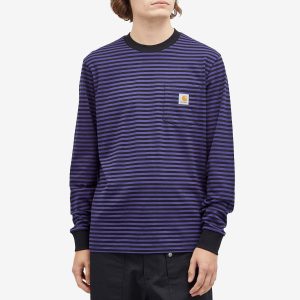 Carhartt WIP Long Sleeve Verner Stripe Pocket T-Shirt