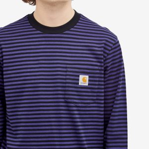 Carhartt WIP Long Sleeve Verner Stripe Pocket T-Shirt