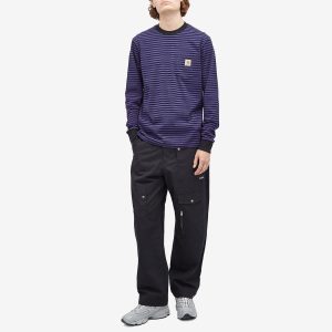 Carhartt WIP Long Sleeve Verner Stripe Pocket T-Shirt