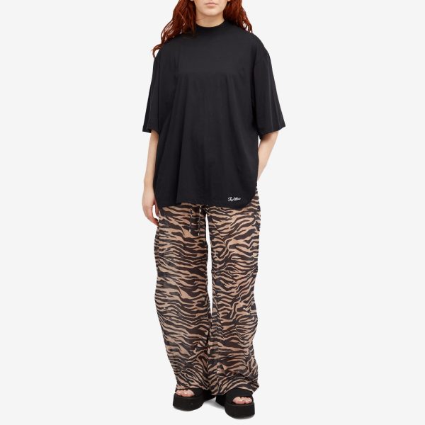 The Attico Zebra Print Beach Trousers