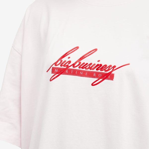 Martine Rose Oversized Logo Graphic T-shirt