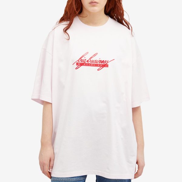 Martine Rose Oversized Logo Graphic T-shirt