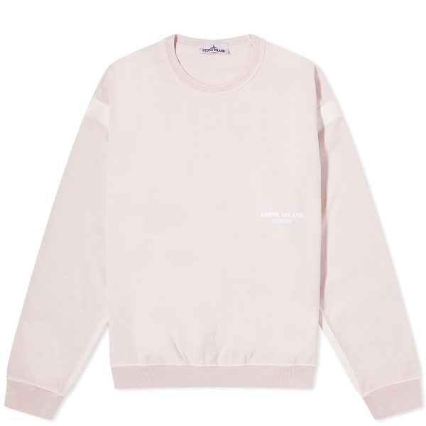 Stone Island Marina Logo Crew Sweat