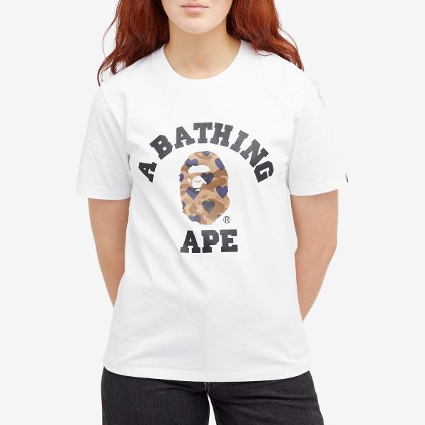 A Bathing Ape I love Bape College Tee