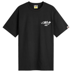 A Bathing Ape Embroidery Style Souvenir Logo T-Shirt