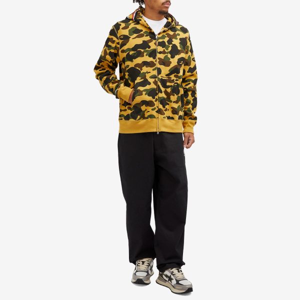 A Bathing Ape 1st Camo Full Zip Shark Hoodie