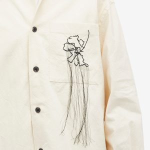 Róhe Tulip Embroidered Long Sleeve Shirt