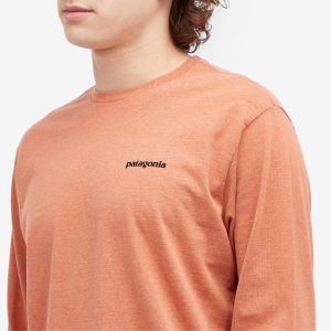 Patagonia Long Sleeve P-6 Logo Responsibili-T-Shirt