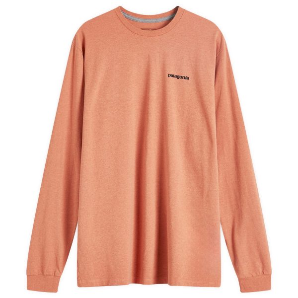 Patagonia Long Sleeve P-6 Logo Responsibili-T-Shirt