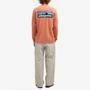 Patagonia Long Sleeve P-6 Logo Responsibili-T-Shirt