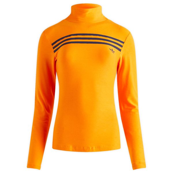 Adidas Long Sleeve 3 Striped T-Shirt