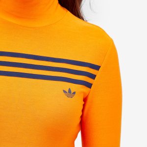 Adidas Long Sleeve 3 Striped T-Shirt