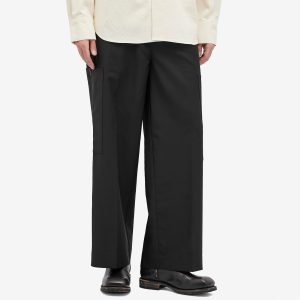 Róhe Wide Leg Drawcord Cargo Trousers