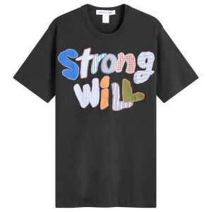 Comme des Garçons SHIRT Strong Will Patchwork T-Shirt