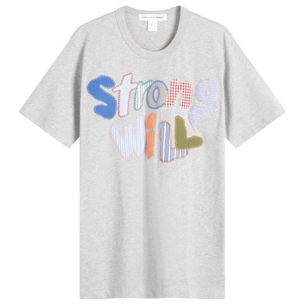 Comme des Garçons SHIRT Strong Will Patchwork T-Shirt