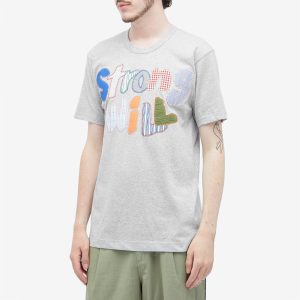 Comme des Garçons SHIRT Strong Will Patchwork T-Shirt