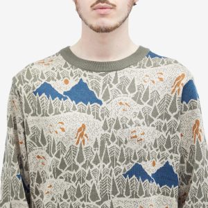 Kavu Highline Jacquard Crew Knit