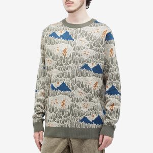 Kavu Highline Jacquard Crew Knit