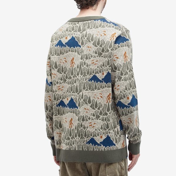 Kavu Highline Jacquard Crew Knit