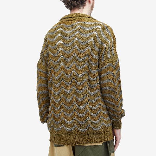 Kartik Research Patchwork Rugby Knit