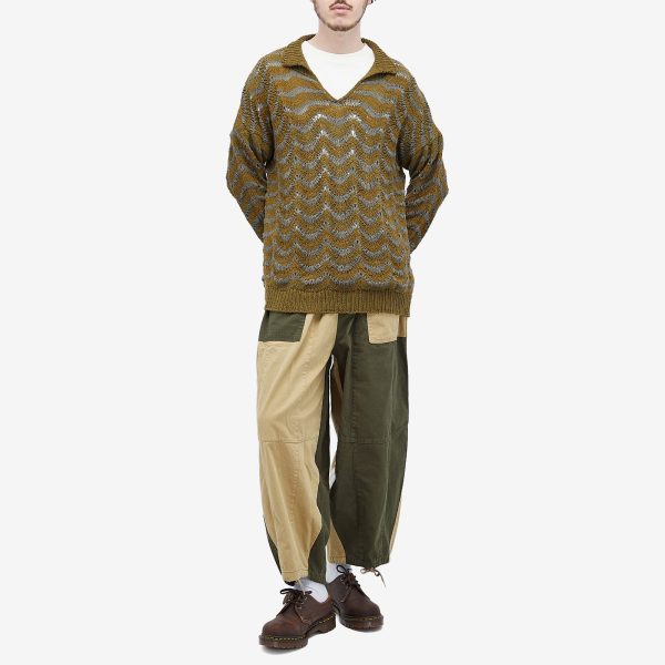 Kartik Research Patchwork Rugby Knit