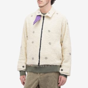 Kartik Research Embroidered Fleece Jacket