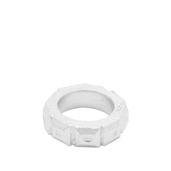 The Ouze Square-Cut Hallmark Ring