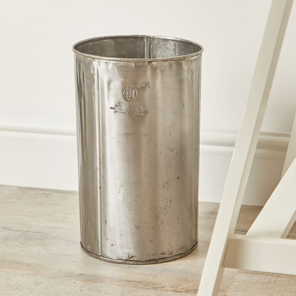 Puebco Round Trash Can