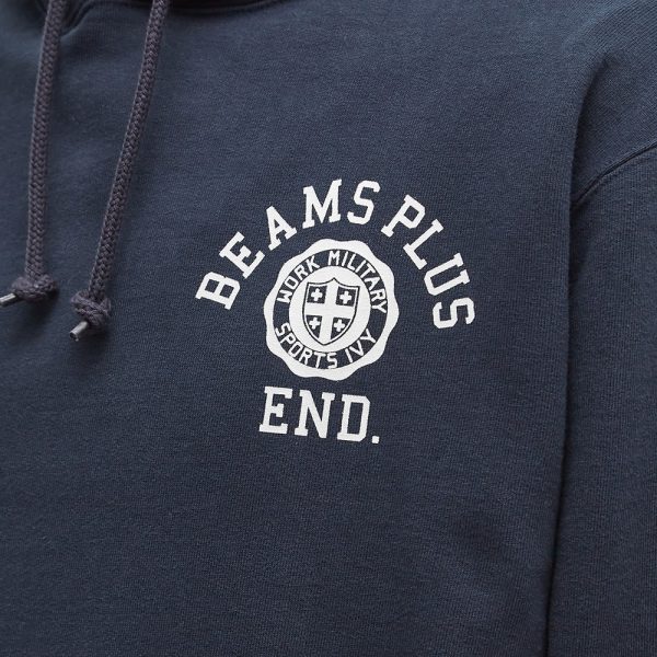 END. x Beams Plus Varsity College Hoody