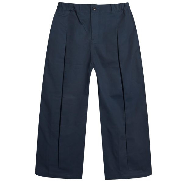 Sage Nation Box Pleat Trousers