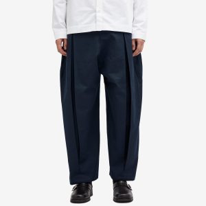 Sage Nation Box Pleat Trousers